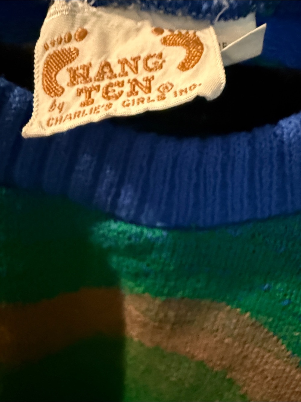 Vintage Hang Ten Women’s Sleevless Sweater Tank - Picture 3 of 5